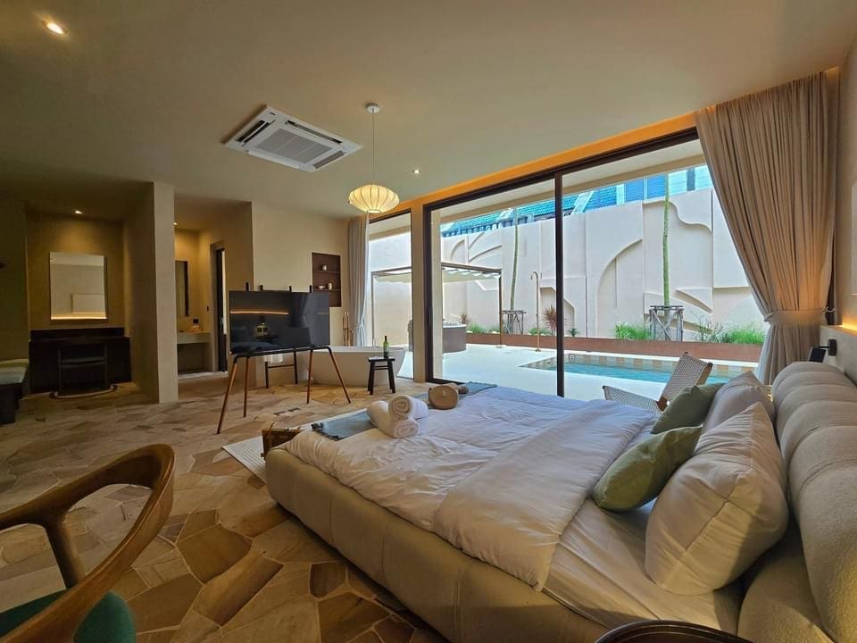 Modern Moroccan Style Pool Villa