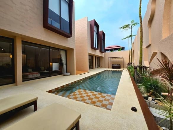 Modern Moroccan Style Pool Villa